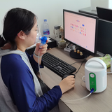 Handheld Design Air Compressing Nebulizer for Ashtma,COPD,Cold Treatment Inhaler with Bidirectional exhaust ventilation