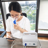 Air Compressing Nebulizer for Rhinitis Seasonal Flu Sore Throat Treatment Home and Hospital use