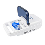 Air Compressing Nebulizer for daily respiratory nebulization, flip cover design for easy storage